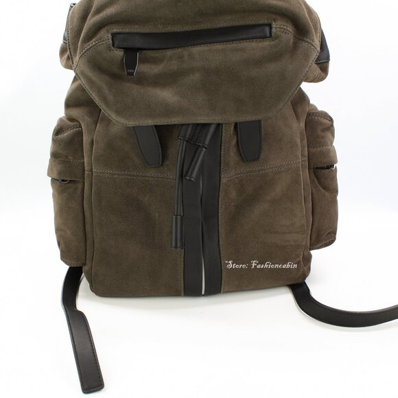 NEW Alexander Wang Suede Backpack for Men | Sleek Daily, Work, & Travel Bag - Picture 9 of 16